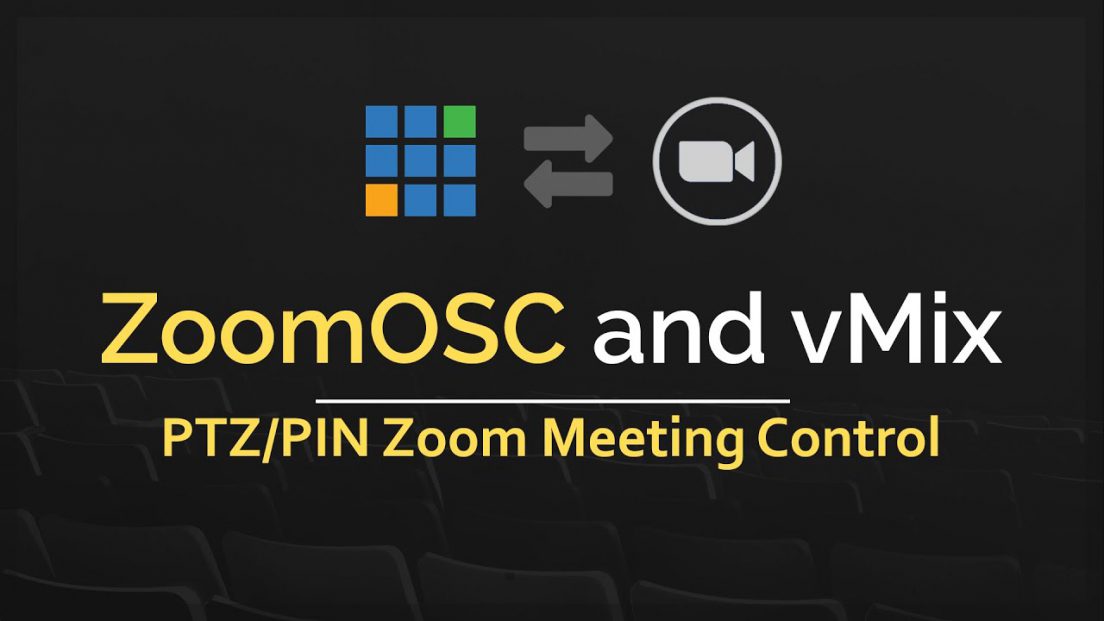 Control Zoom Meeting with vMix ZoomOSC 4 Tutorial postproduction